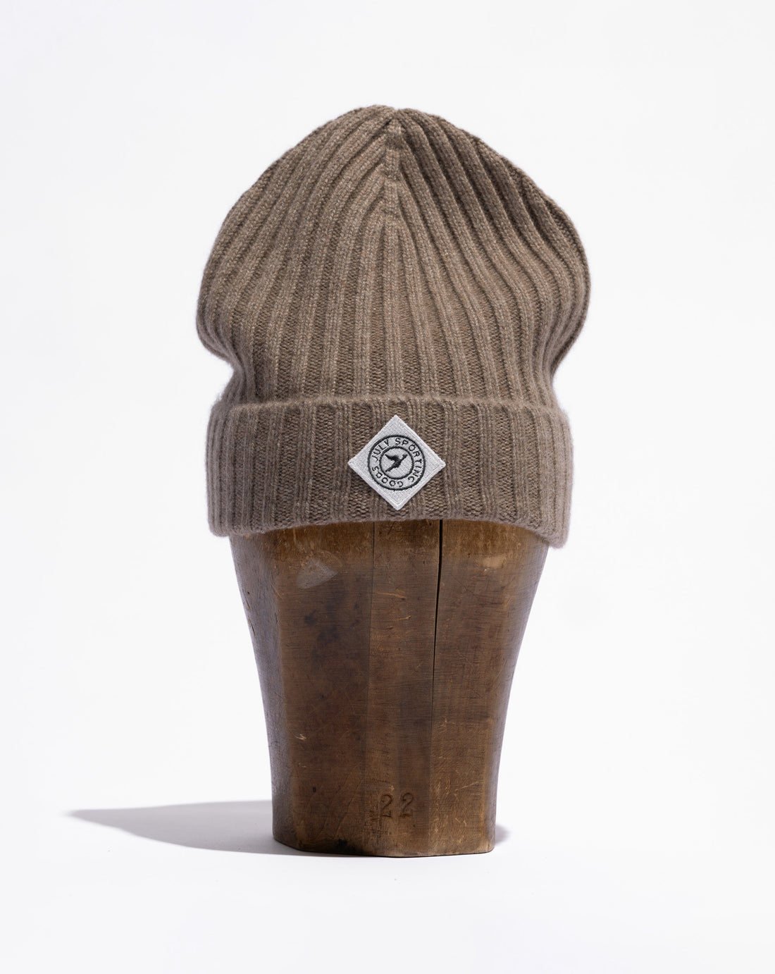 Shitake Cashmere Beanie